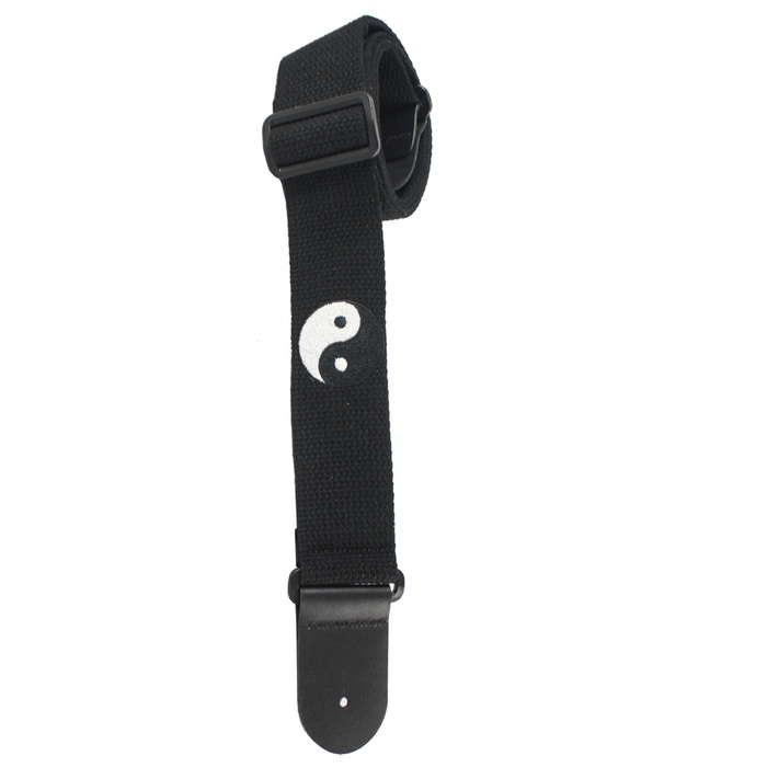 Yin yang guitar strap deals