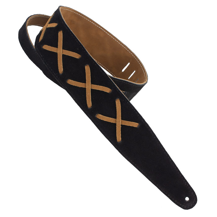 HENRY HELLER SUEDE WITH LEATHER X s STRAPS