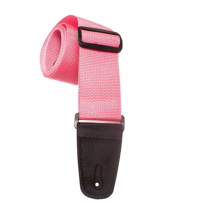 The Harper Guitar Strap Style Bag Strap Red Coral & Pink 